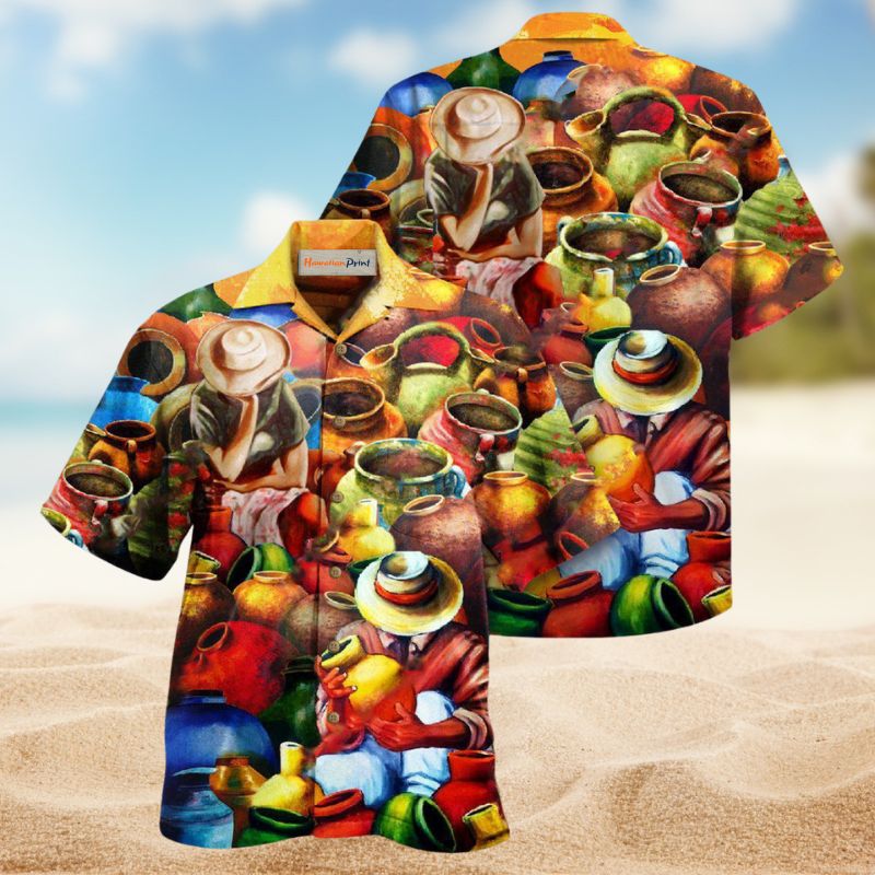 Peaceful Pottery Shop Moments Edition – Hawaiian Shirt