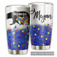 Autism Bear Mama Personalized 20 Oz Tumbler For Travel Gifts