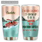 Pontoon Captain Summer Vibes Personalized 20 Oz Tumbler For Coffee Travel And Daily Use