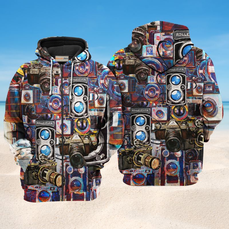 Photographer Good Old Days Quote Art – 3D Hoodie