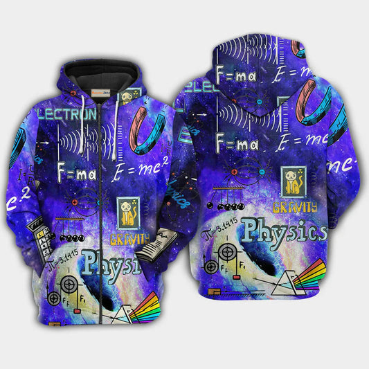 Physics Awesome Science Art – 3D Hoodie
