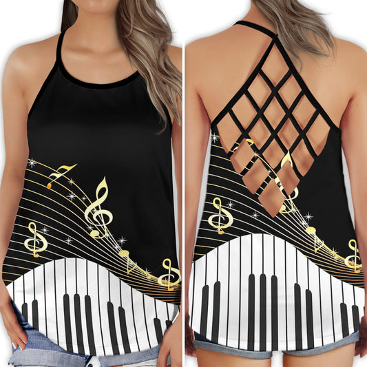 Piano Is My Life - Hollow Tank Top