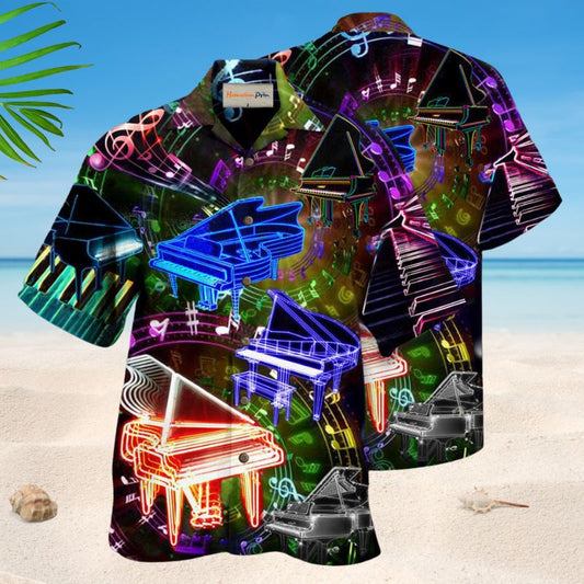 Piano Speaks Music Style – Hawaiian Shirt
