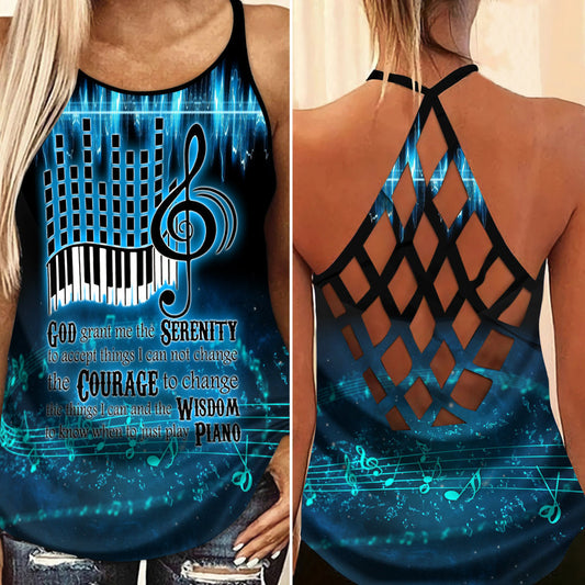 Piano Is My Life Limited Edition 5 – Hollow Tank Top