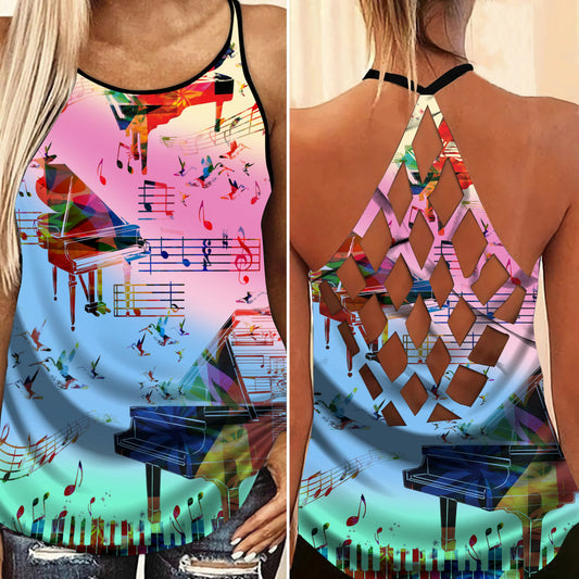 Piano Is My Life Limited Edition 8 – Hollow Tank Top