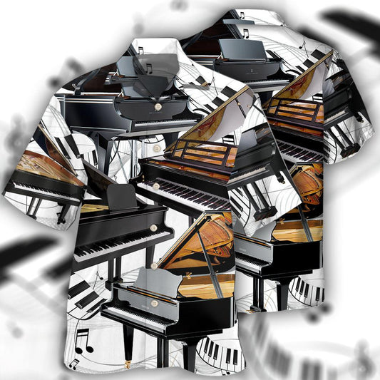 Luxury Piano Artistic Style – Hawaiian Shirt