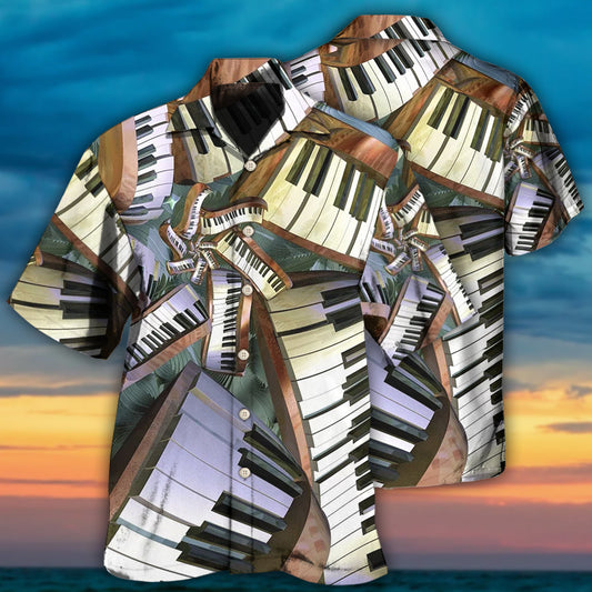 Piano Vintage Basic Style – Hawaiian Shirt