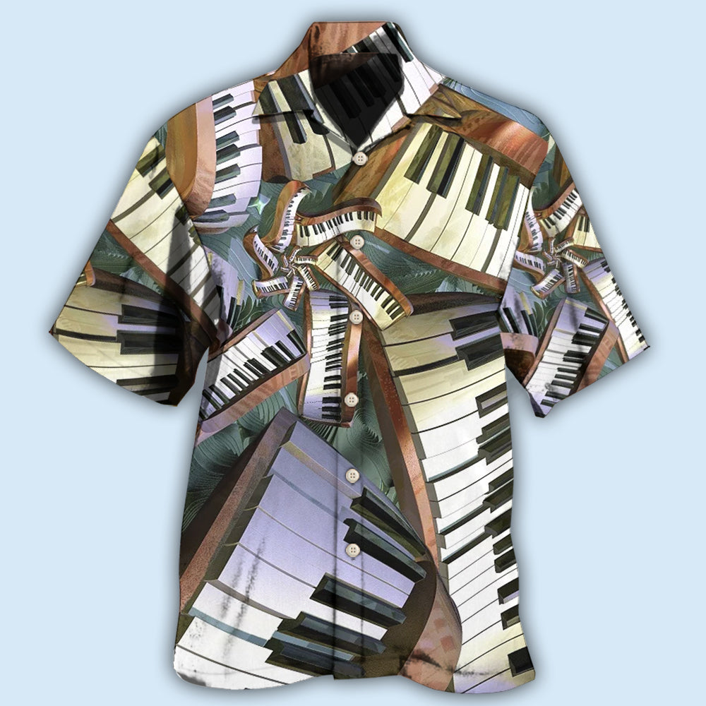 Piano Vintage Basic Style – Hawaiian Shirt