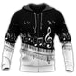 Piano Makes Me Happy - 3D Hoodie
