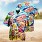 Pig Enjoy Summertime On The Beach Limited Edition – Hawaiian Shirt