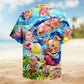 Pig Enjoy Summertime On The Beach Limited Edition – Hawaiian Shirt