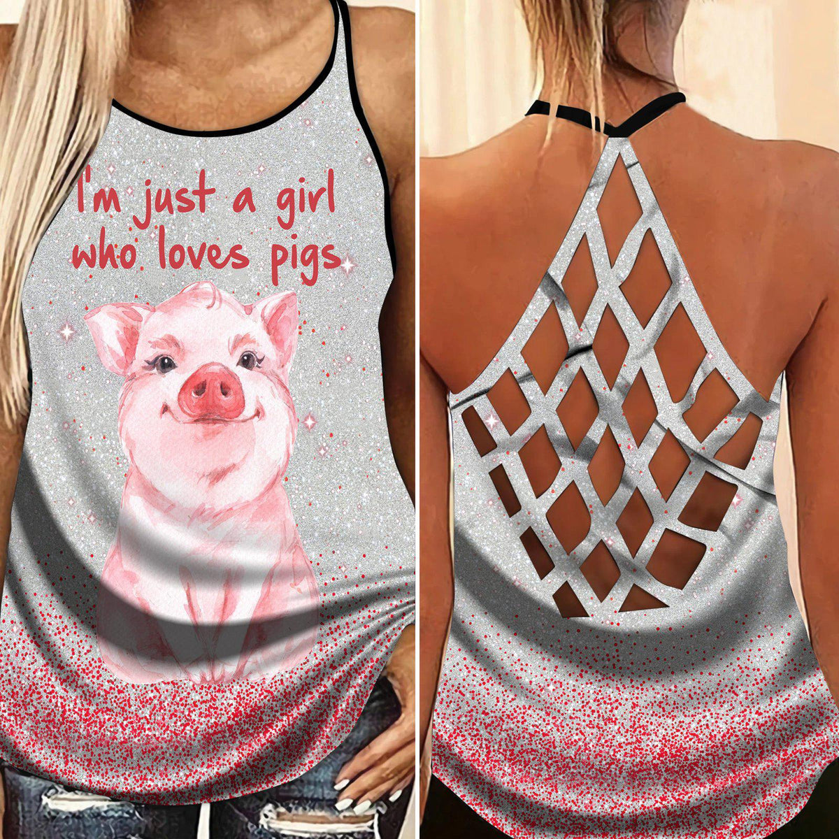 Pig Loves Farm Style Limited Edition 2 – Hollow Tank Top