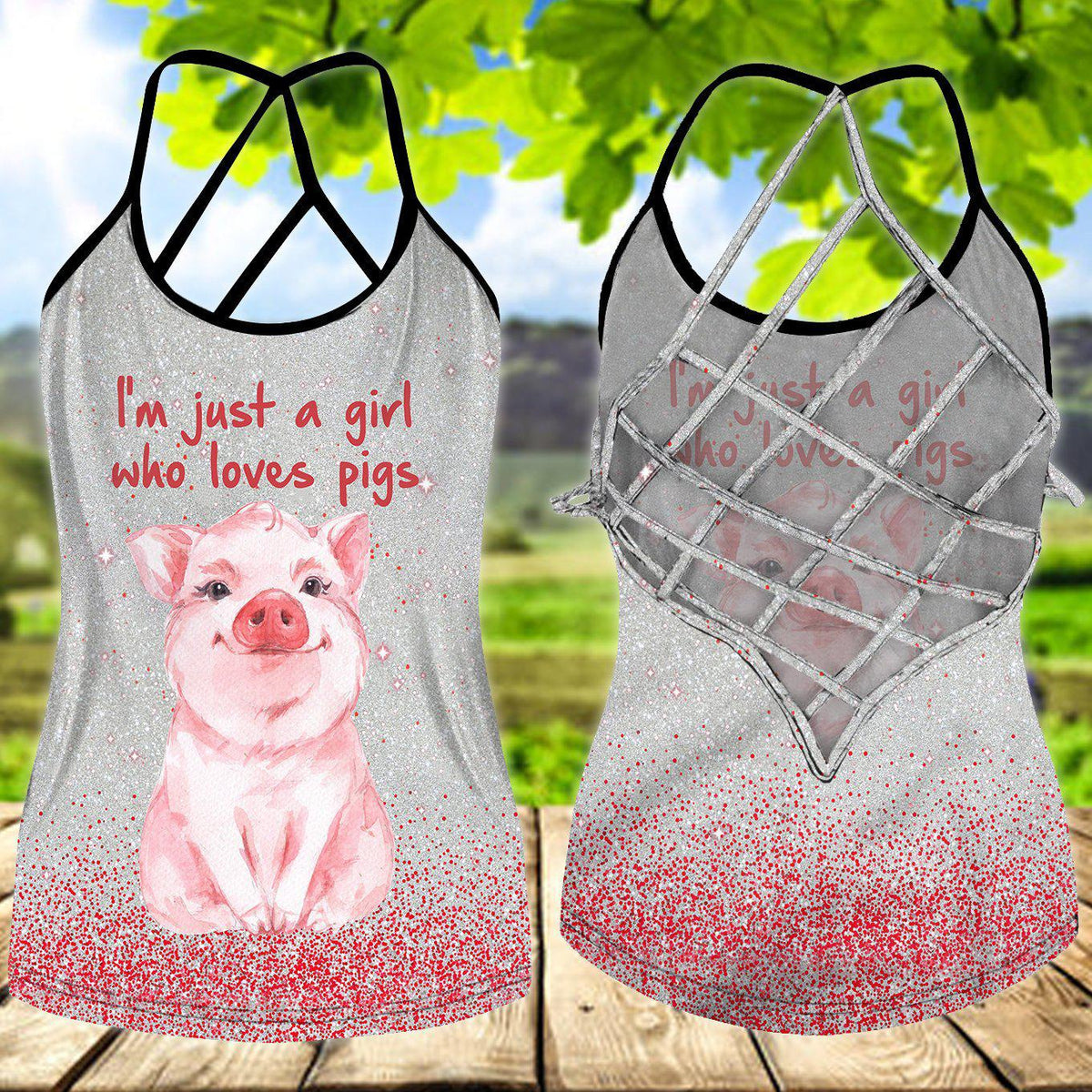 Pig Loves Farm Style Limited Edition 2 – Hollow Tank Top