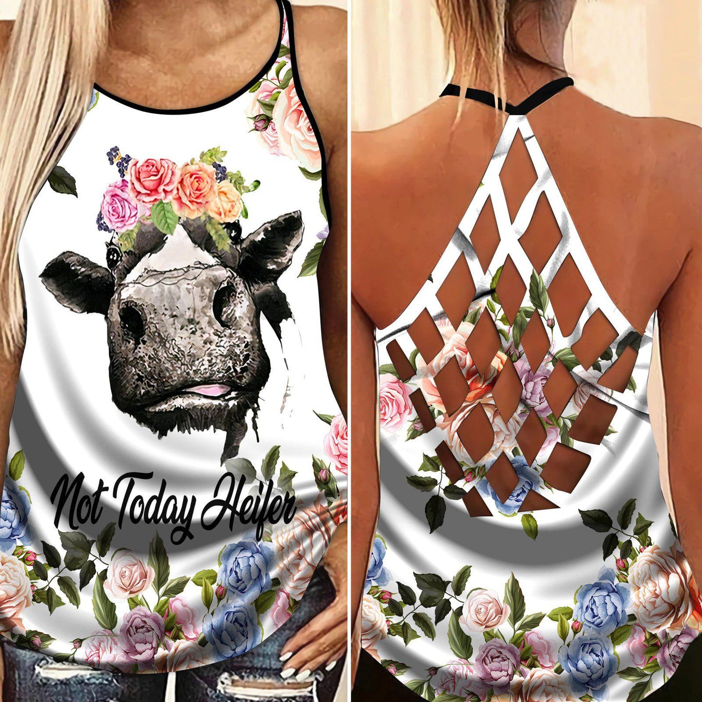 Cows Love Farm Style Limited Edition 1 – Hollow Tank Top