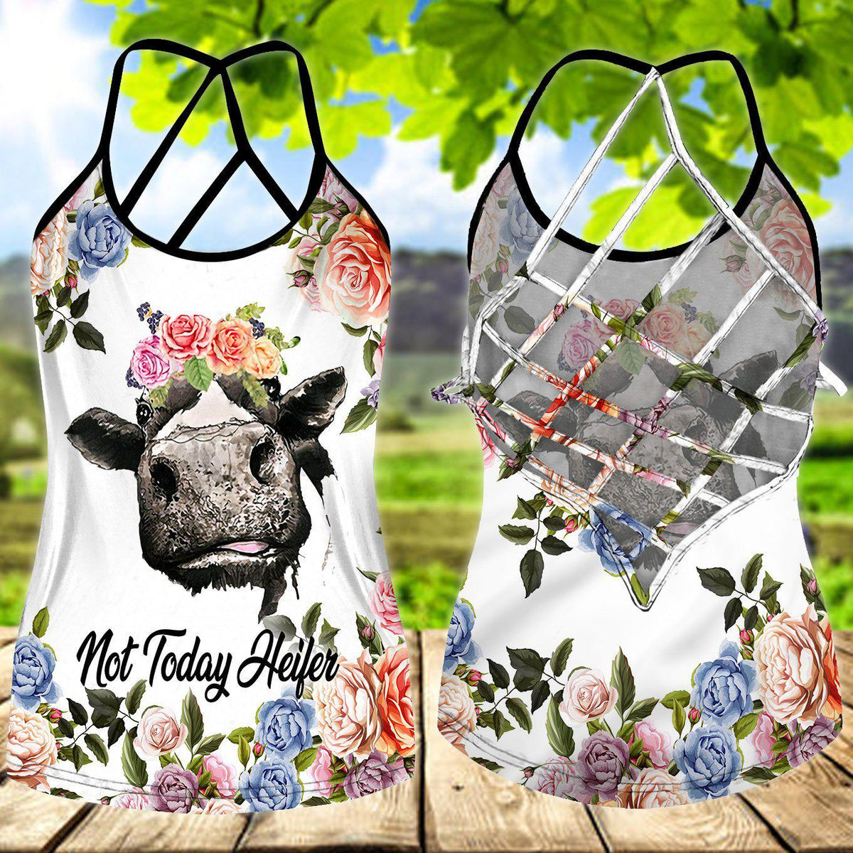 Cows Love Farm Style Limited Edition 1 – Hollow Tank Top