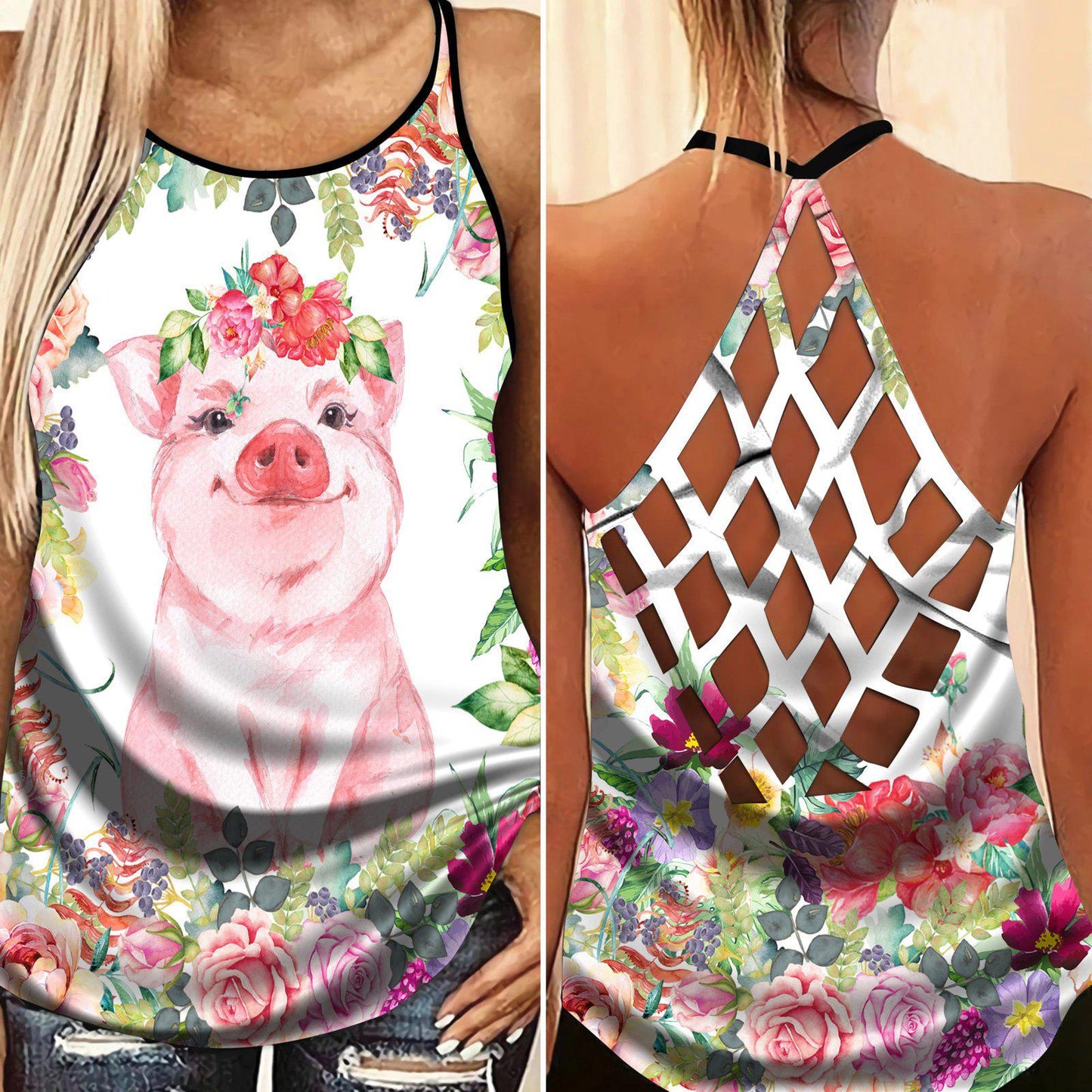 Pig Loves Farm Style Limited Edition 4 – Hollow Tank Top