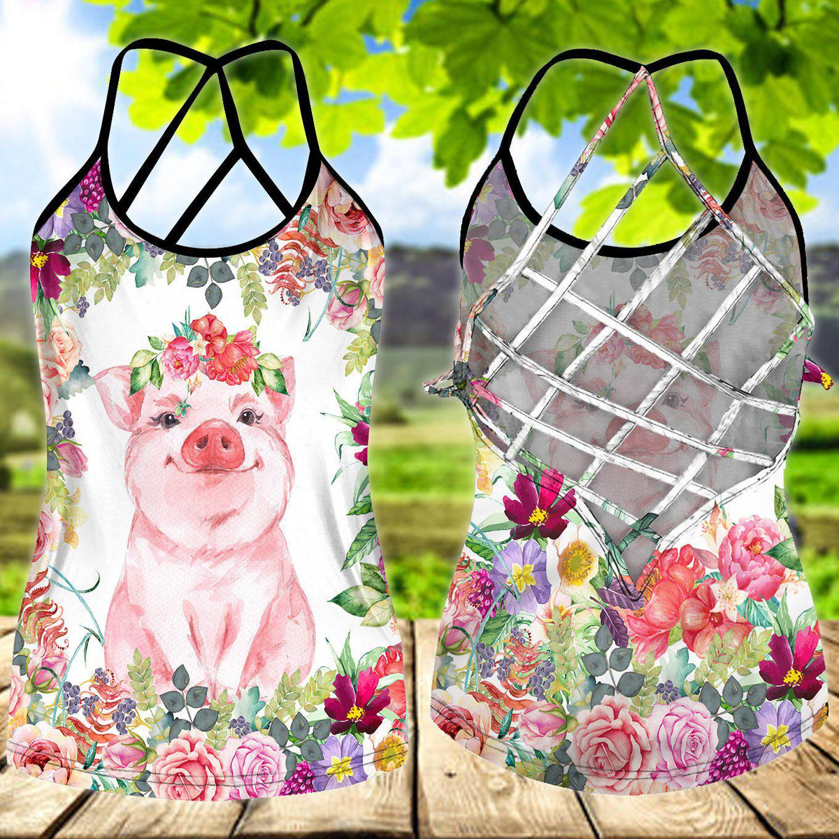 Pig Loves Farm Style Limited Edition 4 – Hollow Tank Top