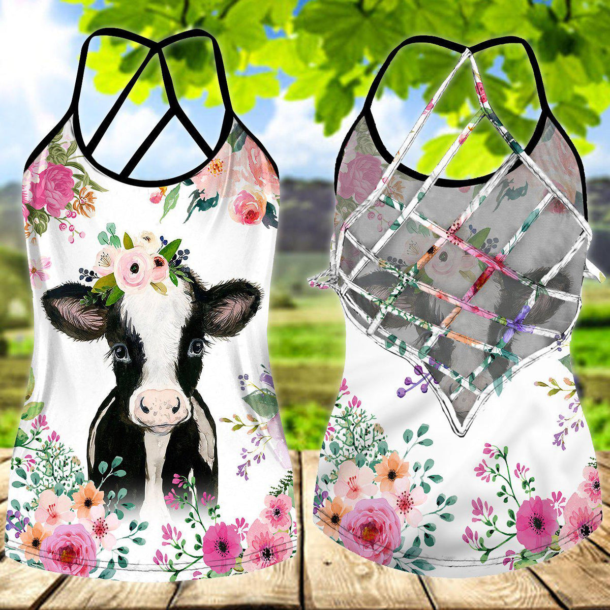 Cows Love Farm Style Limited Edition 2 – Hollow Tank Top