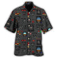 Pilot Watch Airplane Instrument Panel Art – Hawaiian Shirt
