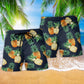 Pineapple Tropical Summer Fruit - Beach Short