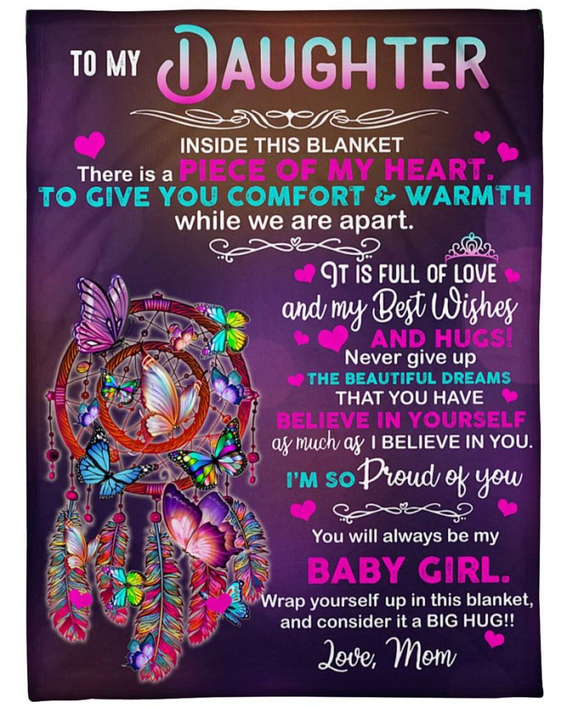 Dreamcatcher To My Daughter Dreamcatcher Flannel Blanket For Soft Bed Couch And Home Comfort