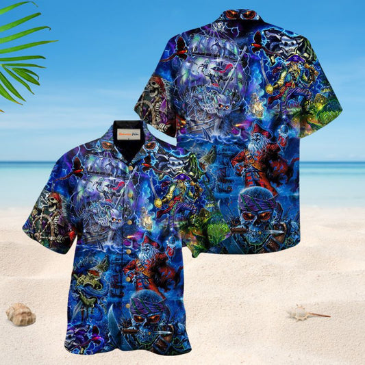 Pirate Work Like A Captain Style – Hawaiian Shirt