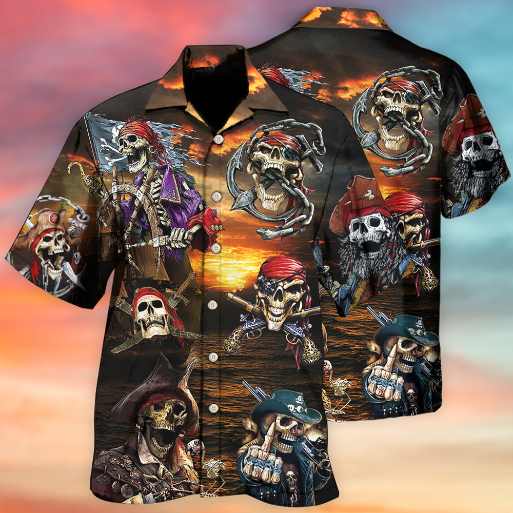 Pirate Theme Adventure Art - Hawaiian Shirt