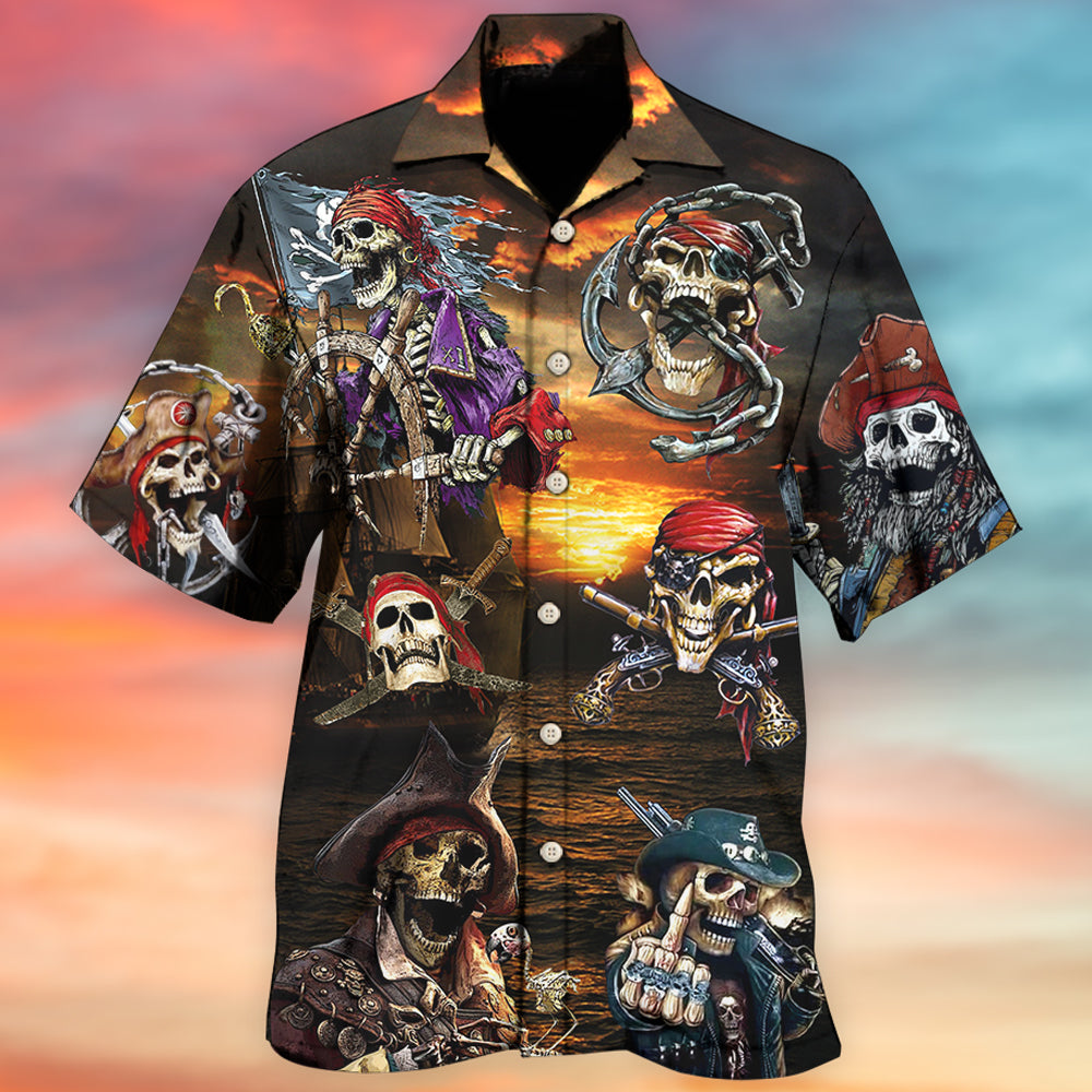 Pirate Theme Adventure Art - Hawaiian Shirt