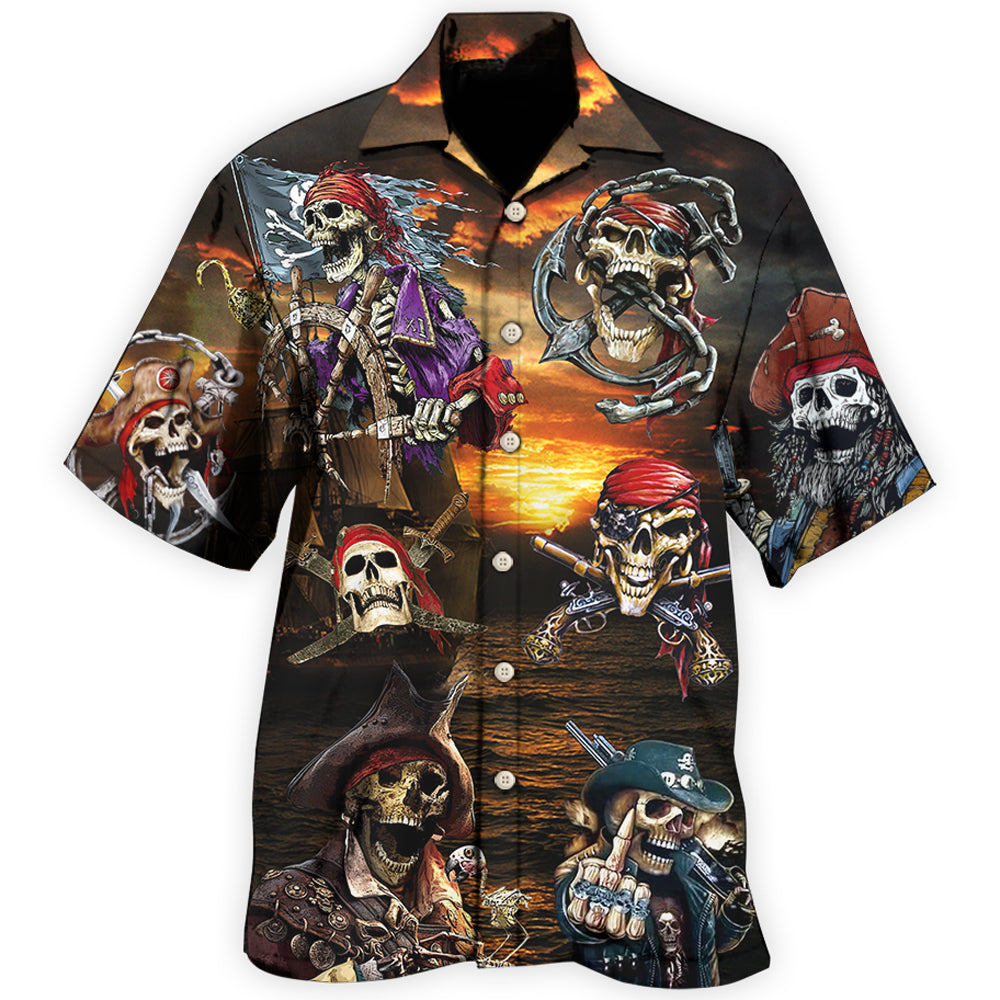 Pirate Theme Adventure Art - Hawaiian Shirt