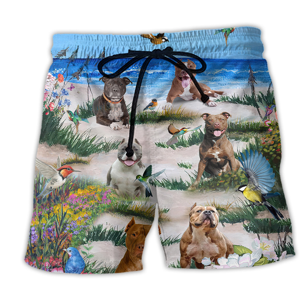 Pitbull Blue Summer - Beach Short