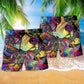 Pitbull Parents Pattern Design – Beach Short