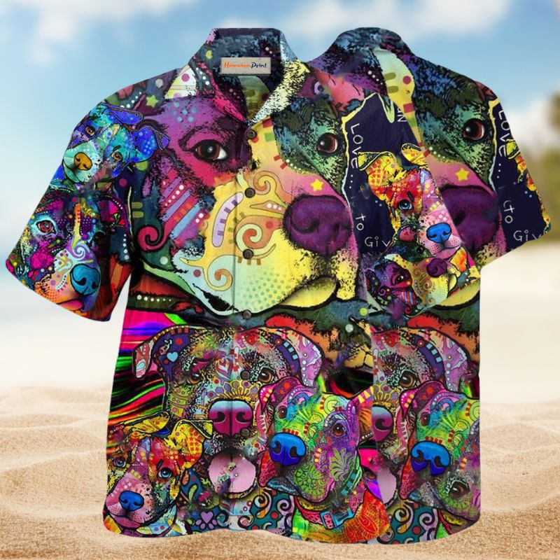 Pitbull Parents Edition – Hawaiian Shirt