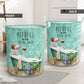 Dog Pitbull And Bath Soap - Laundry Basket - Owls Matrix LTD