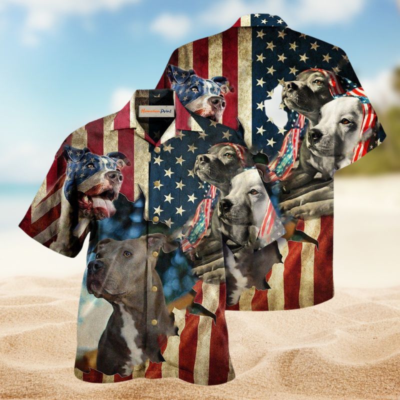 Pitbulls Protection Edition – Hawaiian Shirt