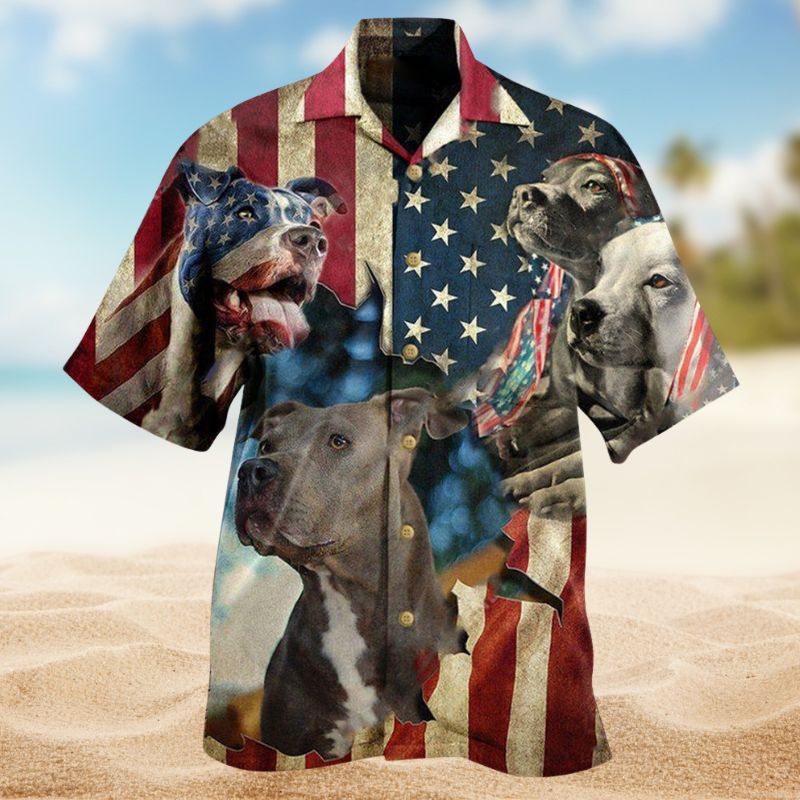 Pitbulls Protection Edition – Hawaiian Shirt