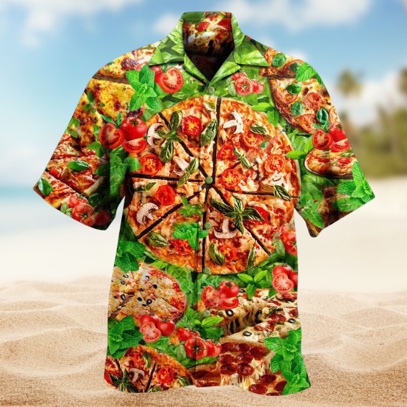Pizza Love At First Bite Edition – Hawaiian Shirt