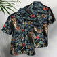 Vintage Blues Guitar Music Art – Hawaiian Shirt