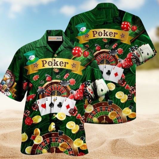 Poker Born To Play Edition – Hawaiian Shirt