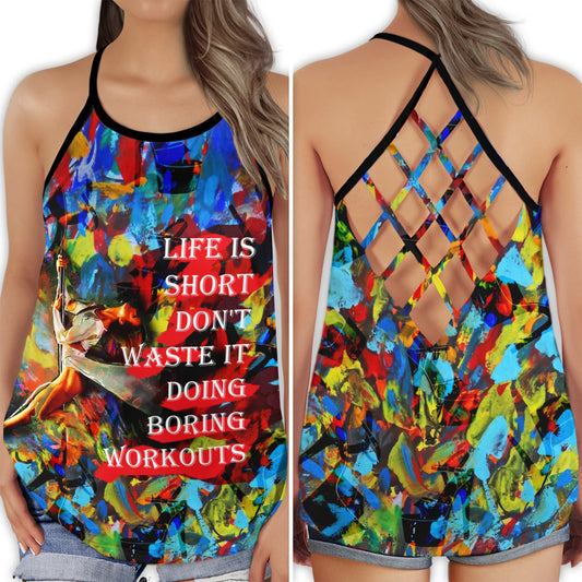 Pole Dance One Life One Love Design - Hollow Tank ToP