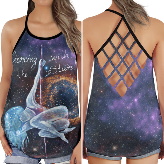 Pole Dance Starry Vibes - Hollow Tank Top