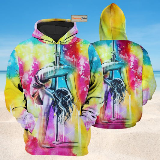 Pole Dance Color Mix Lovely - 3D Hoodie