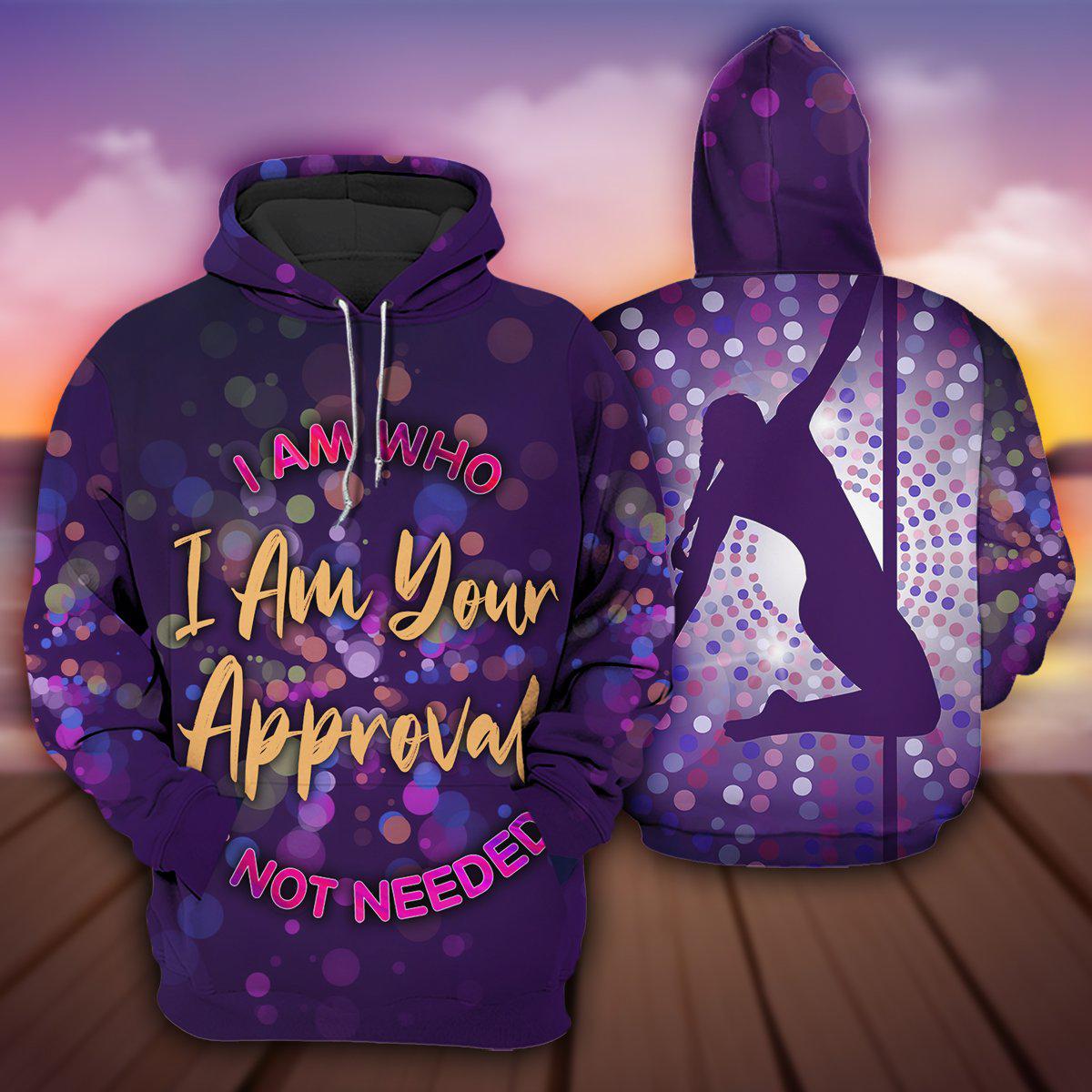 Pole Dance Confidence Quote - 3D Hoodie2