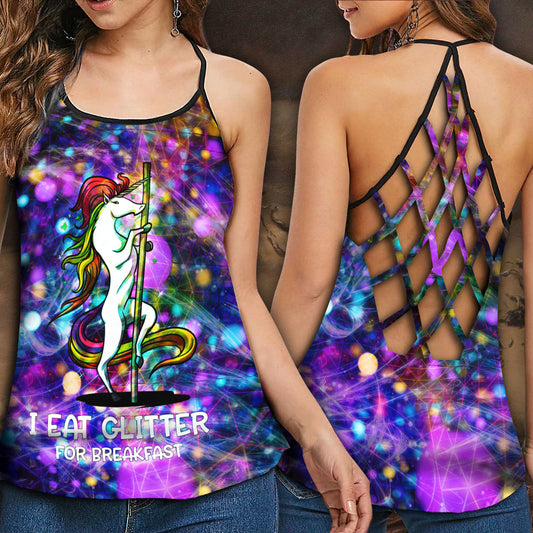Pole Dance Bright Energy – Hollow Tank Top