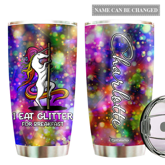 Pole Fitness In My Heart Personalized 20 Oz Tumbler For Daily Coffee Tea Water Travel And Gift Ideas