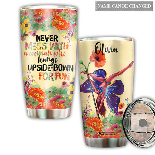 Pole Fitness In My Heart I Personalized 20 Oz Tumbler