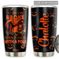 Pole Fitness My Broom Is Broke Personalized 20 Oz Tumbler