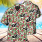 Police Car Tropical Style – Hawaiian Shirt