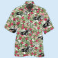 Police Car Tropical Style – Hawaiian Shirt