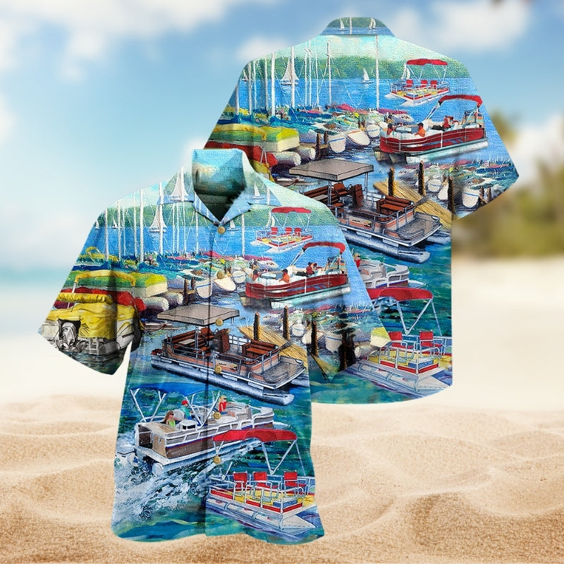 Pontoon Captain Love Life Limited Edition – Hawaiian Shirt