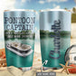 Pontoon Captain Summer Party Personalized 20 Oz Tumbler